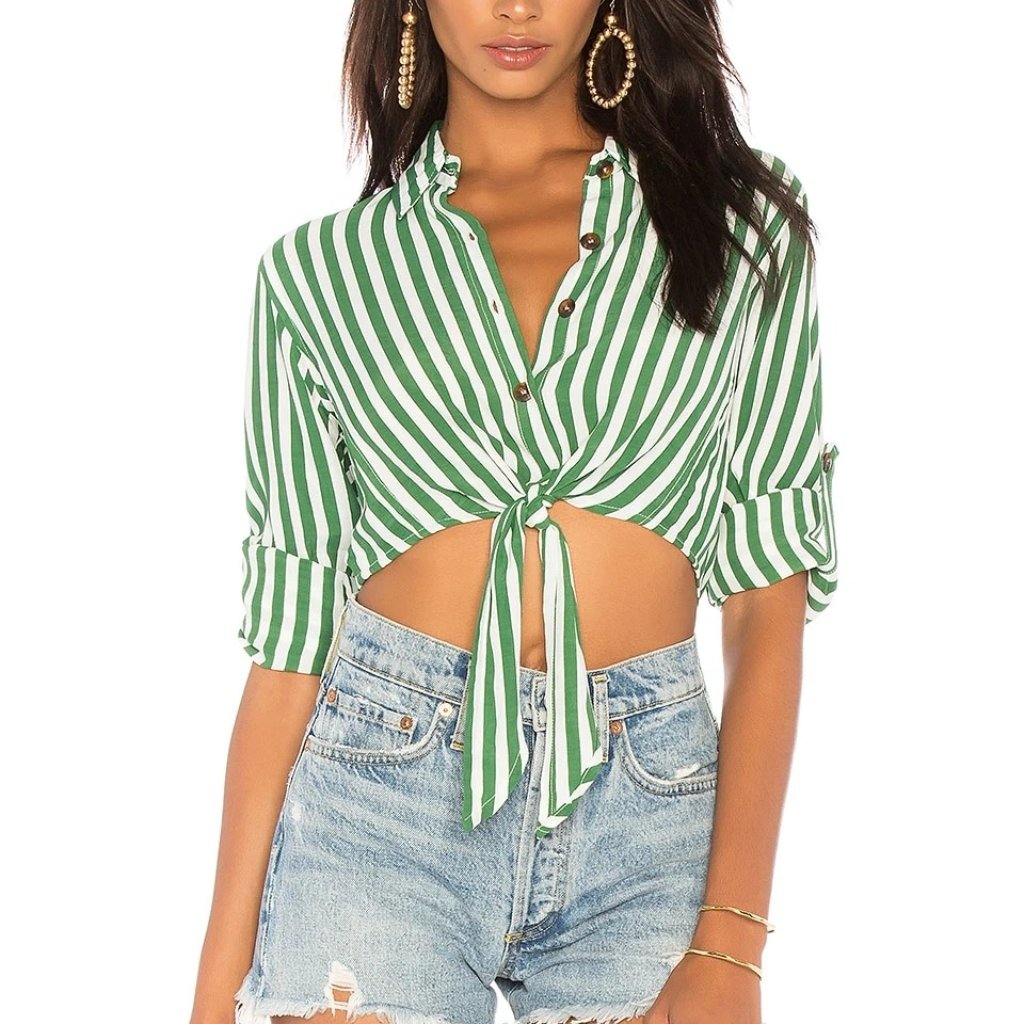 Nwt Faithfull The Brand Beau Rivage Top Size M 119